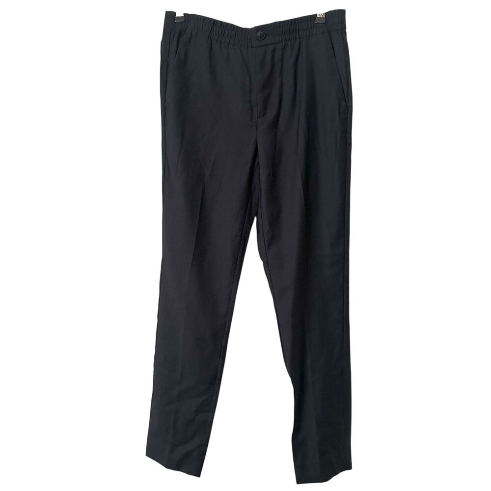 CLOSED Straight Leg‎ Wool Casual Pant Black XS
